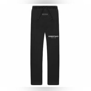Fear of God Essentials Kids Relaxed Sweatpants Black Size 12
